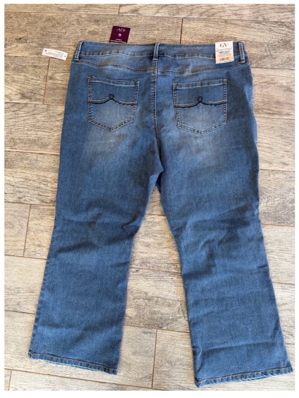 Gloria Vanderbilt Shape Effect Jeans Plus size 20W Bootcut High Rise NWT - Picture 2 of 10